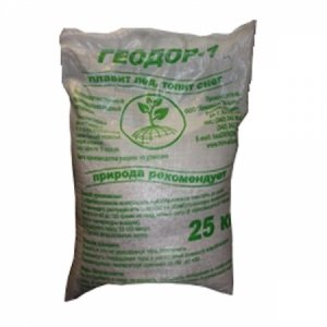 Антигололедный реагент Геодор-1 /меш. 25 кг/